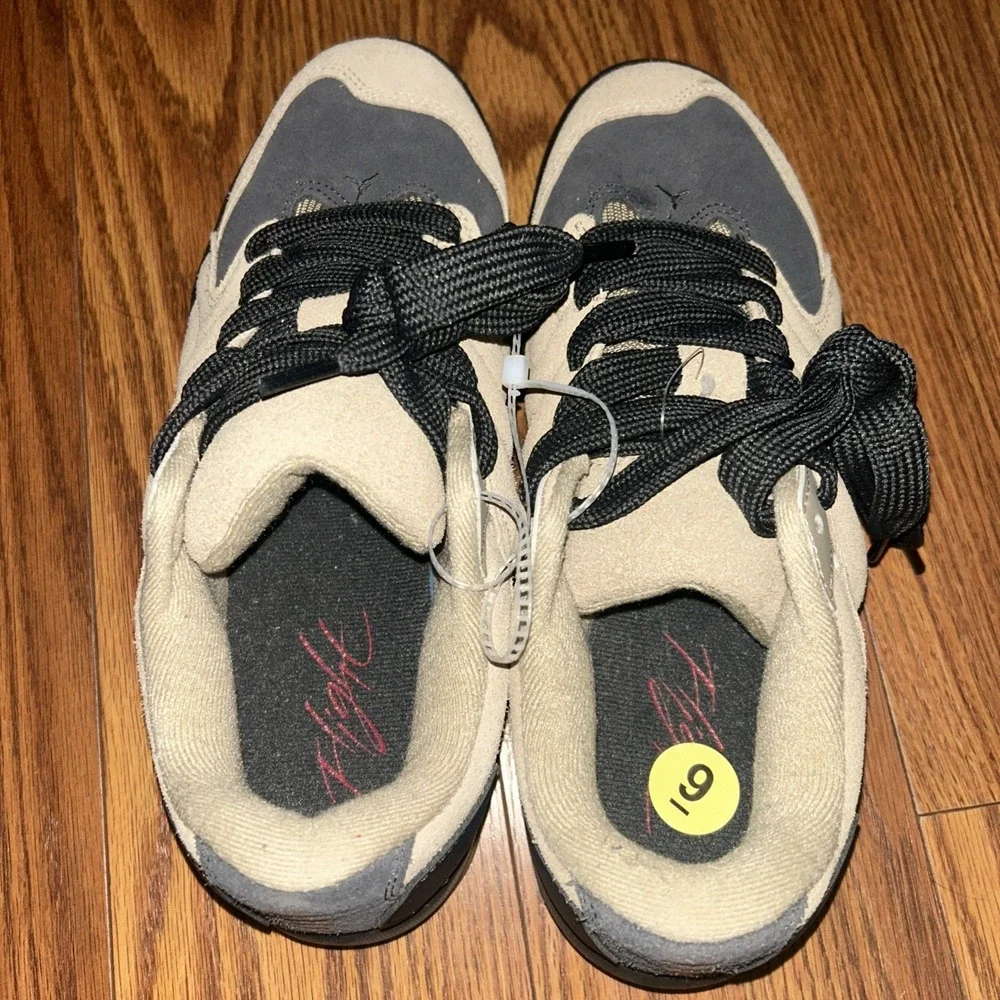 NWOT Jordan Session Low Top Sneakers Shoes Khaki Anthra IB3731-200 Men's Size 9